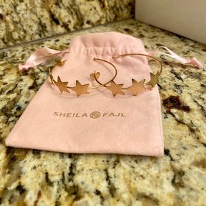 Sheila Fajl Silvina Star Hoop Earring